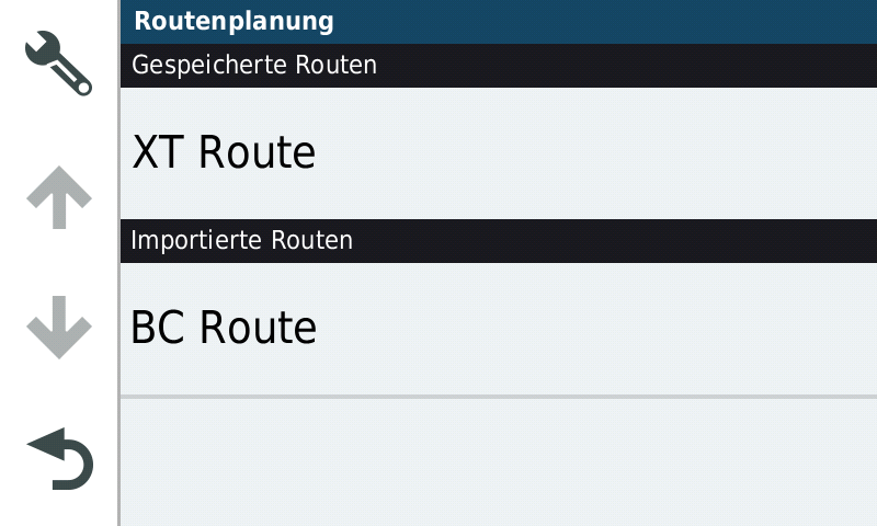 Route planning app