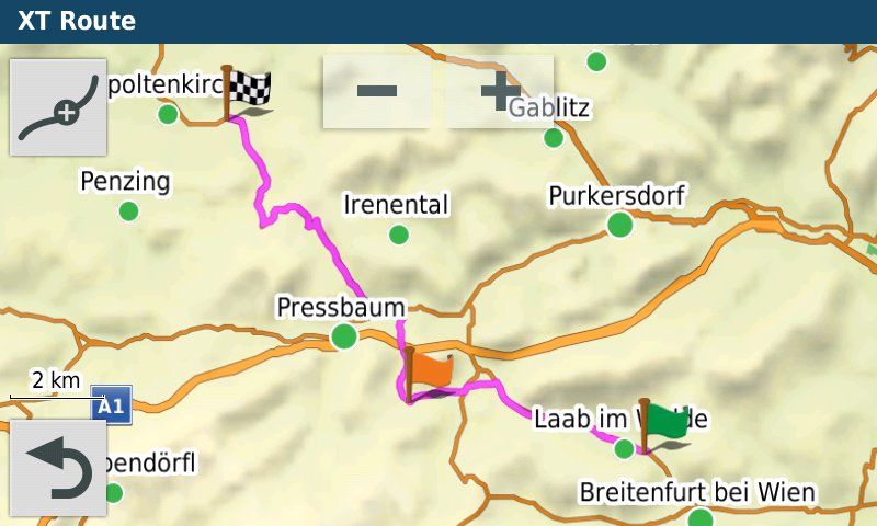 XT Route overview