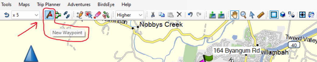 Way Point Tool in BC